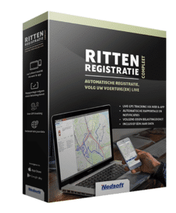 RittenRegistratie Compleet met Live volgen functie. Bestel voor € 219,- in de webshop.